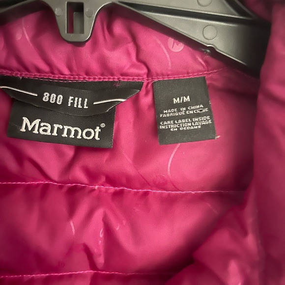 Marmot 800Fill Goose Down Vest Medium - Picture 11 of 14